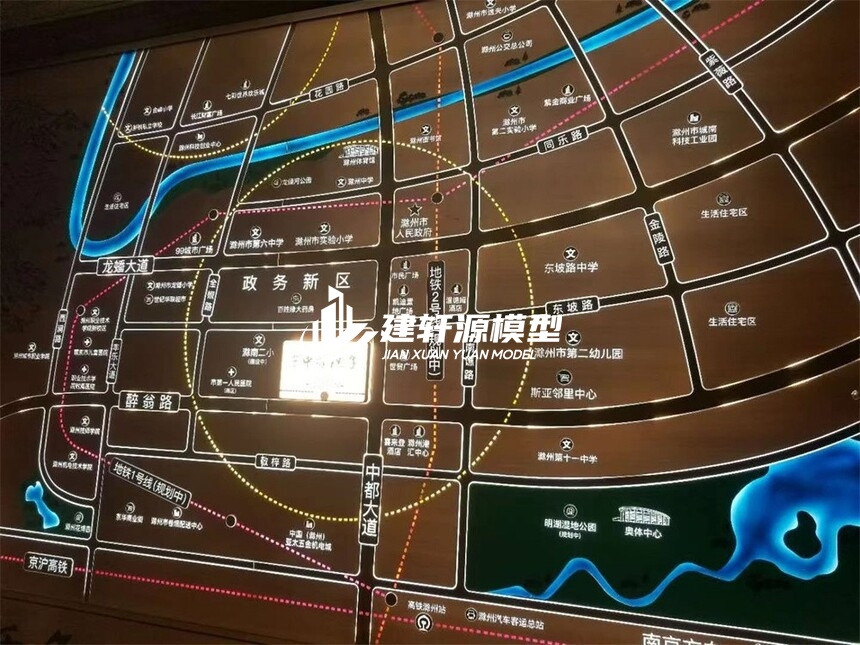 庆安区域壁挂模型